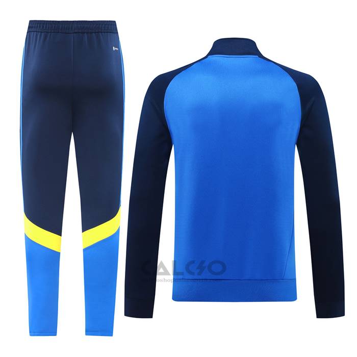 Tuta da Track di Giacca Boca Juniors 2024-2025 Blu